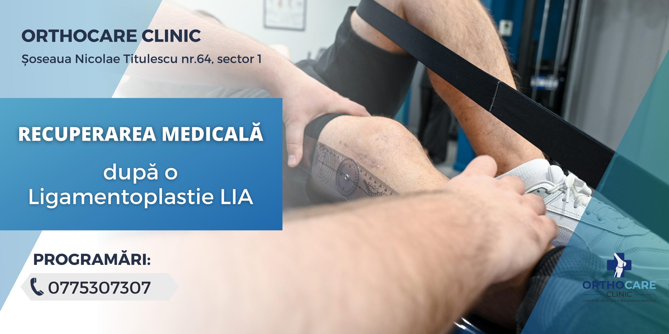 Recuperarea medicală după o Ligamentoplastie LIA